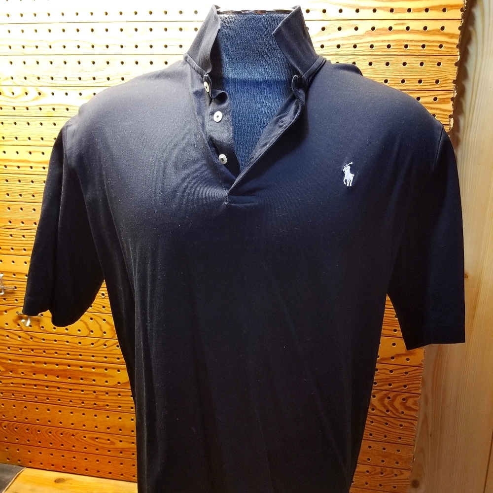 Ralph Lauren Golf Polo Large Black